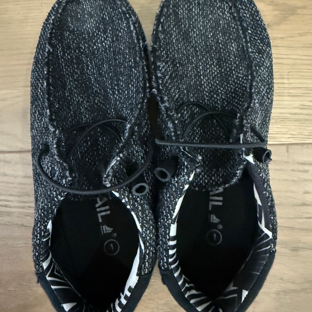 Stylish Kids' Black Slip-On Loafers